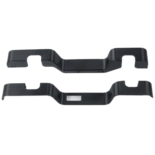 GNOVIATL 3D -gedrucktes Chassis -Kotflügelkotflügelkot Dekorationsteuerteil kompatibel mit 1 18 -Skala K10 F150 -Modell(for TRX4M F150) von GNOVIATL