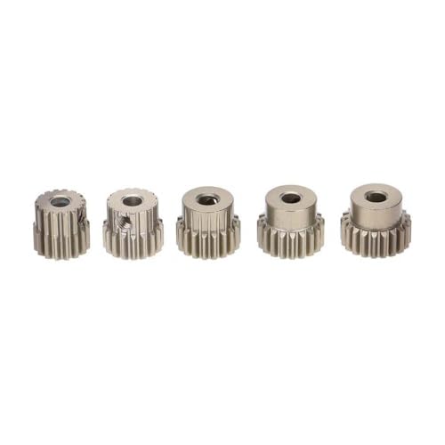 GNOVIATL 5pcs 7075 Aluminiummotor Zahnrad 48dp 3.175 mm Welle 16T 17T 18T 19T 20T -Ritzelgetriebe kompatibel mit 1 10 -Skala -RC -Autos gebürstet und bürstenloser Motoren GNOVIATL 5pcs 7075 Aluminiummotor Zahnrad 48dp 3.175 mm Welle 16T 17T 18T 19T 20T -Ritzelgetriebe kompatibel mit 1 10 -Skala -RC -Autos gebürstet und bürstenloser Motoren von GNOVIATL