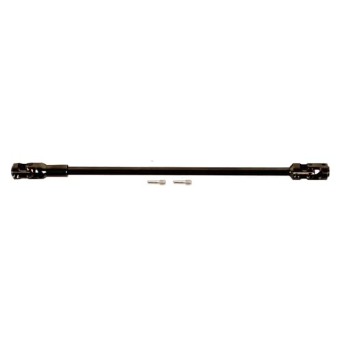 GNOVIATL 68-229 mm Stahlschnitt zur Länge Antriebswelle Universalgelenk für 1 10 Skala RC Crawler Rigs kompatibel(Black 1PCS) von GNOVIATL