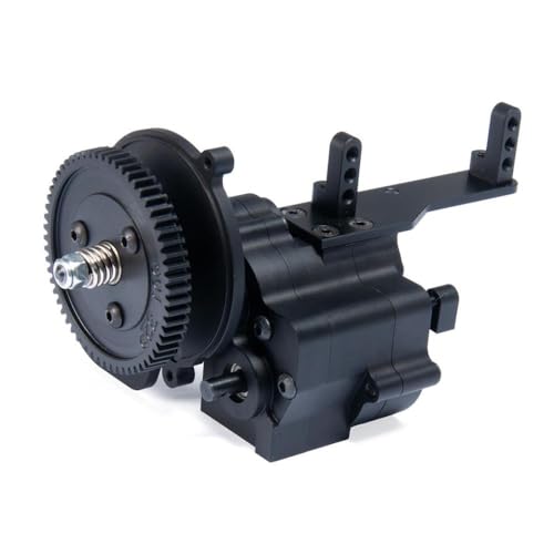 GNOVIATL -Aluminium -Getriebegehäusegetriebe und Abdeckung kompatibel mit 1 10 -Skala -RC -Crawler -Modellen wie 90018 90053 90048(Gearbox) von GNOVIATL