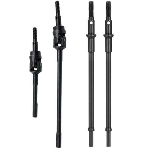 GNOVIATL Stahl vorne hinten hinter Achsantriebswellen -Upgrade -Teil für 1 10 -Skala -Pro -RC -Autos kompatibel mit verschiedenen Modellen(Front and Rear) von GNOVIATL