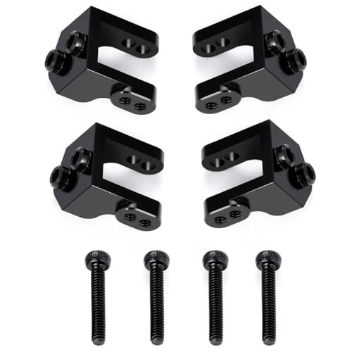 GNOVIATL Stoßdämpferhalterungslinks Fixierter Sitz Aluminium Ober unter 1 18 Skala LMT 4WD gebürstete RC -Auto -Upgrade -Teile mit ähnlichen Modellen kompatibel(Upper) von GNOVIATL