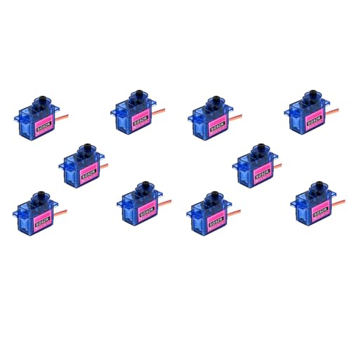 GNURBDILFO 10 STÜCKE SG92R 9G Mini Servo 9G 2,5 Kg für RC Flugzeug Hubschrauber Steuert Auto Boot für von GNURBDILFO