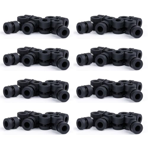 GNURBDILFO 160 StüCk M3 Anti Vibration Gummi DäMpfer Kugeln M3 für FPV F4 F7 Flug Steuerung Weich Halterung Stoß DäMpfer Kugeln V2 von GNURBDILFO