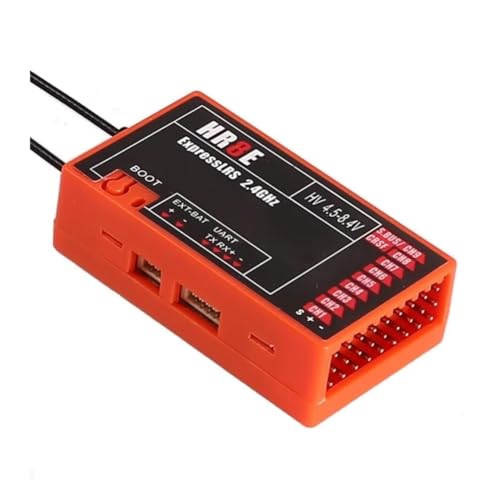 GNURBDILFO 462E Kleiner 9-Kanal HR8E ELRS PWM-Empfängeradapter 1800 mm Antenne für Flugzeuge und Boote Unterstützt ExpressLRS Rot GNURBDILFO 462E Kleiner 9-Kanal HR8E ELRS PWM-Empfängeradapter 1800 mm Antenne für Flugzeuge und Boote Unterstützt ExpressLRS Rot von GNURBDILFO