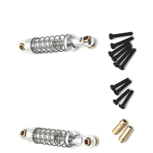 GNURBDILFO Aluminium-Hinterachsfederbefestigung DIY RC Auto RC Autozubehör für MN 1/12 MN82 LC79 MN78 Silber GNURBDILFO Aluminium-Hinterachsfederbefestigung DIY RC Auto RC Autozubehör für MN 1/12 MN82 LC79 MN78 Silber von GNURBDILFO