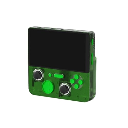 GNURBDILFO E5Plus Handheld-Videospielekonsole 5" HD Retro-Spielekonsole mit Doppelgriff 64G 6000mAh Videospiele-Handheld-Konsole B von GNURBDILFO