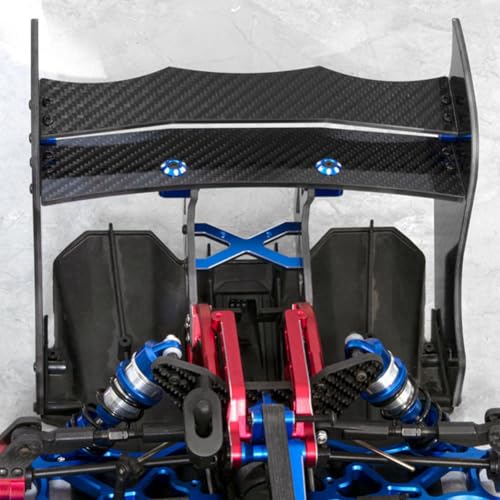 GNURBDILFO Kohlefaser-RC-Car-Seitenplattenschutz, Fußpedal-Seitenschweller-Set für ARRMA F1 Limitless 1/7 Ersatzteile von GNURBDILFO