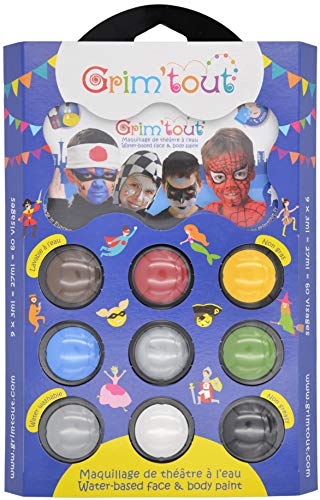 GO MANGA Grim'TOUT- Make-up-Palette, GT41211, Größe S – Heros von GO MANGA
