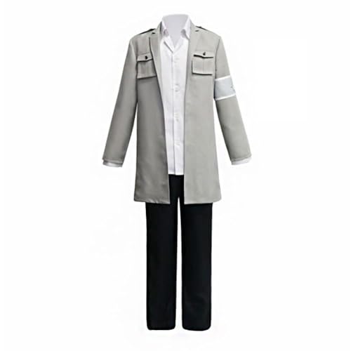 GOBIWM Anime Cosplay Kostüm Eren Jaeger/Reiner Braun/Levi Ackerman Cosplay Outfits Faschingskostüm für Party (Typ5, L) von GOBIWM