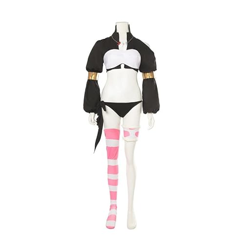 GOBIWM Anime That Time I Got Reincarnated as a Slime Cosplay Milim Nava Cosplay Kostüm Uniform Outfit Komplettes Set Halloween Karneval Party Dress Up (Milim Nava, L) von GOBIWM