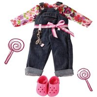 GÖTZ 3402191 Latzhosen Set Gr. XL charming, 3-teilig von GÖTZ