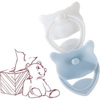GÖTZ 3402237 Cookie Schnuller Set blau/weiß GÖTZ 3402237 Cookie Schnuller Set blau/weiß von GÖTZ