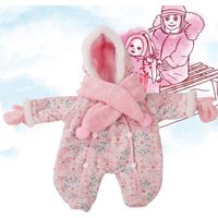 GÖTZ 3402279 Schneeanzug, Schick eingepackt, 2-teilig Gr. M 42-46 cm von GÖTZ