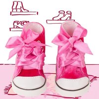 GÖTZ 3402957 Sneakers, pink velvet, 42-50cm GÖTZ 3402957 Sneakers, pink velvet, 42-50cm von GÖTZ