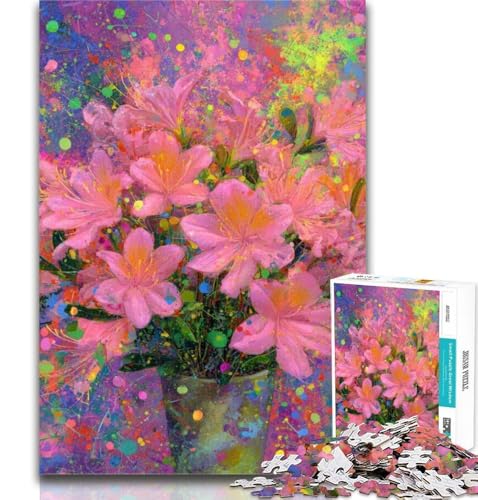 1000 Teile für Erwachsene, Blumen in Einer Vase, Malen, Puzzle für Erwachsene, 1000, anspruchsvolles Spielspielzeug, ganze Familie, 50x75cm 1000 Teile für Erwachsene, Blumen in Einer Vase, Malen, Puzzle für Erwachsene, 1000, anspruchsvolles Spielspielzeug, ganze Familie, 50x75cm von GOIUYTGM