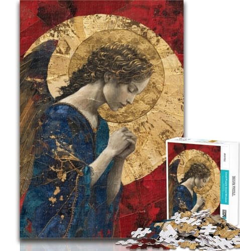 1000 Teile für Erwachsene, Fantasy-Krieger, 1000-teiliges Puzzle für Teenager, mit passendem Poster und Quizblatt, für Kinder ab 14 Jahren, 26x38cm von GOIUYTGM