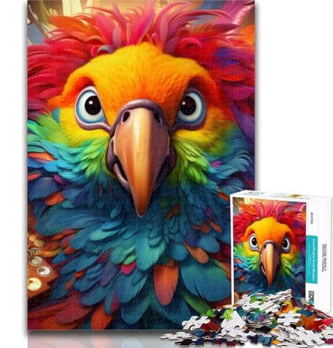 1000 Teile für Erwachsene, Papageien-Puzzle für Teenager, 1000 Teile, Lernspielzeug ganze Familie, 26x38cm 1000 Teile für Erwachsene, Papageien-Puzzle für Teenager, 1000 Teile, Lernspielzeug ganze Familie, 26x38cm von GOIUYTGM