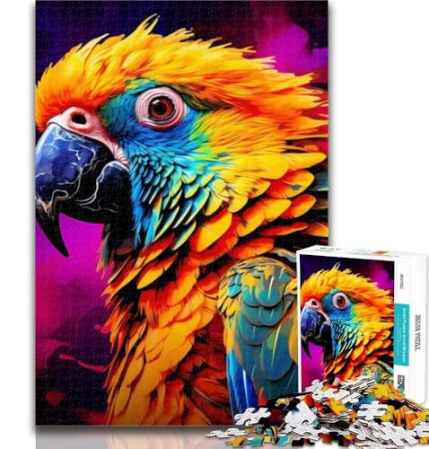 1000 Teile für Erwachsene, Tiere, Vögel, Papageien, Puzzles, 1000 Teile für Teenager, Spielzeug, Lernspiele, Stressabbau, Künstlersammlung, Bildende Kunst, 50x75cm 1000 Teile für Erwachsene, Tiere, Vögel, Papageien, Puzzles, 1000 Teile für Teenager, Spielzeug, Lernspiele, Stressabbau, Künstlersammlung, Bildende Kunst, 50x75cm von GOIUYTGM