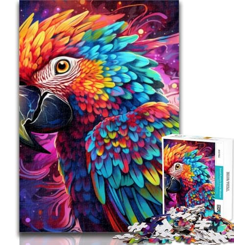 1000 Teile für Erwachsene, farbenfrohes Papageien-Puzzle, 1000 Teile für Erwachsene, anspruchsvolles Spielspielzeug, ganze Familie, 26x38cm 1000 Teile für Erwachsene, farbenfrohes Papageien-Puzzle, 1000 Teile für Erwachsene, anspruchsvolles Spielspielzeug, ganze Familie, 26x38cm von GOIUYTGM