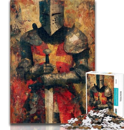 1000 Teile für Erwachsene, mittelalterliche Ritter, 1000-teiliges Puzzle für Erwachsene, Geschenke, Künstlersammlung, bildende Kunst, für Kinder ab 14 Jahren, 50x75cm 1000 Teile für Erwachsene, mittelalterliche Ritter, 1000-teiliges Puzzle für Erwachsene, Geschenke, Künstlersammlung, bildende Kunst, für Kinder ab 14 Jahren, 50x75cm von GOIUYTGM