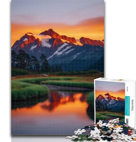 1000 Teile für Erwachsene, wunderschöne Berge und Seen, Puzzle, 1000 Teile für Teenager, Spielzeug, Lernspiele, Stressabbau, Künstlersammlung, bildende Kunst, 50x75cm 1000 Teile für Erwachsene, wunderschöne Berge und Seen, Puzzle, 1000 Teile für Teenager, Spielzeug, Lernspiele, Stressabbau, Künstlersammlung, bildende Kunst, 50x75cm von GOIUYTGM