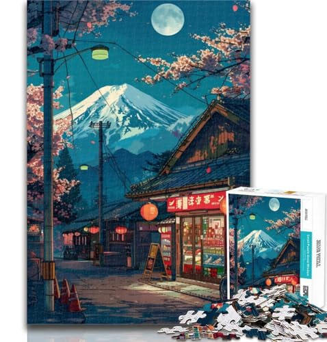 1000 Teile für Erwachsene, wunderschöner Berg Fuji, 1000 Teile Puzzle für Erwachsene und Jugendliche, Familienspiele, Weihnachts- und Geburtstagsgeschenke, 50x75cm 1000 Teile für Erwachsene, wunderschöner Berg Fuji, 1000 Teile Puzzle für Erwachsene und Jugendliche, Familienspiele, Weihnachts- und Geburtstagsgeschenke, 50x75cm von GOIUYTGM