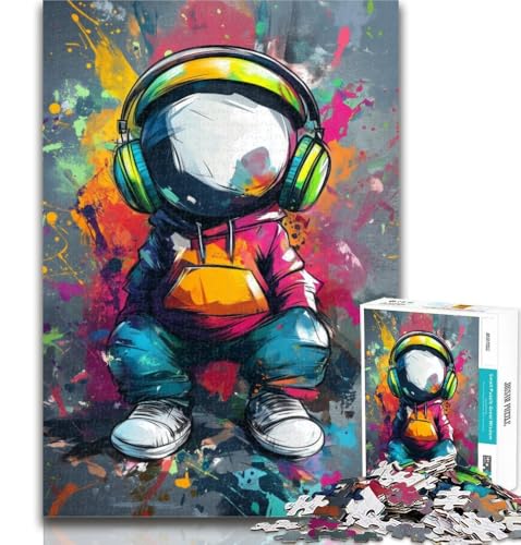 1000 Teile für Teenager, Anime-Kopfhörer-Puzzle, 1000 Teile für Teenager, Geschenke, Spielspielzeug, Geburtstagsgeschenk, Geschenke, 26x38cm von GOIUYTGM