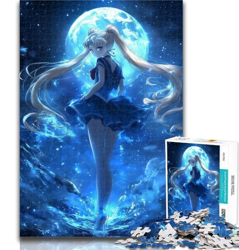 1000 Teile für Teenager, Anime-Mädchen, 1000-teiliges Puzzle für Erwachsene, Geschenke, anspruchsvolles Spielspielzeug, ganze Familie, 26x38cm von GOIUYTGM