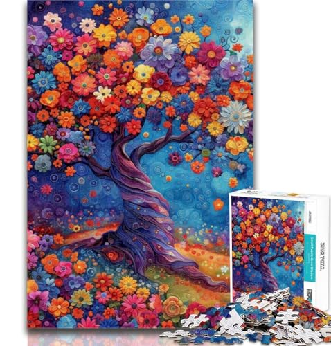 1000 Teile für Teenager, Baum des Lebens-Puzzle für Erwachsene, anspruchsvolles Spielspielzeug, ganze Familie, 50x75cm 1000 Teile für Teenager, Baum des Lebens-Puzzle für Erwachsene, anspruchsvolles Spielspielzeug, ganze Familie, 50x75cm von GOIUYTGM
