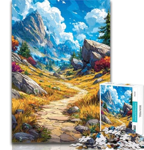 1000 Teile für Teenager, Berge im Herbst, Puzzle 1000 Teile für Erwachsene, Geschenke, Spielzeug, Lernspiele, Stressabbau, einzigartige Heimdekoration und Geschenke, 26x38cm 1000 Teile für Teenager, Berge im Herbst, Puzzle 1000 Teile für Erwachsene, Geschenke, Spielzeug, Lernspiele, Stressabbau, einzigartige Heimdekoration und Geschenke, 26x38cm von GOIUYTGM