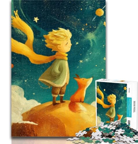 1000 Teile für Teenager, Der kleine Prinz, 1000-teiliges Puzzle für Erwachsene, Spielzeug, intellektuelles Spiel, Künstlersammlung, Bildende Kunst, 50x75cm von GOIUYTGM