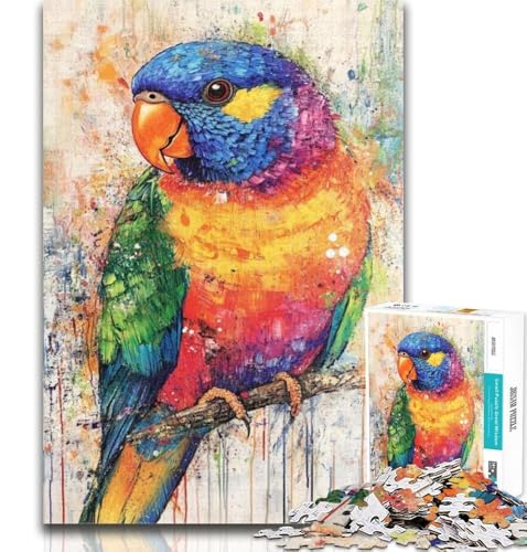 1000 Teile für Teenager, Fantasy-Papagei-Puzzle für Erwachsene, 1000 Teile, zur Heimdekoration, für Kinder ab 14 Jahren, 50x75cm 1000 Teile für Teenager, Fantasy-Papagei-Puzzle für Erwachsene, 1000 Teile, zur Heimdekoration, für Kinder ab 14 Jahren, 50x75cm von GOIUYTGM
