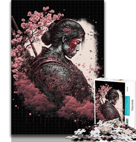 1000 Teile für Teenager, Kunst, japanische Ninja-Puzzles, 1000 Teile für Erwachsene, Stressabbau, schwierige Herausforderung, stärkt die Liebe zwischen Paaren, 26x38cm von GOIUYTGM