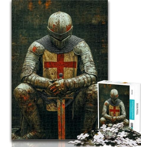 1000 Teile für Teenager, Magischer Ritter, 1000-teiliges Puzzle für Teenager, Lernspiele, Heimdekoration, Künstlersammlung, Bildende Kunst, 26x38cm von GOIUYTGM