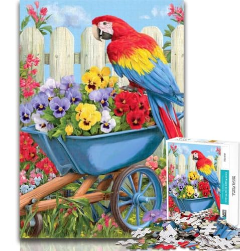 1000 Teile für Teenager, Papageien-Puzzle, 1000 Teile für Erwachsene, Lernspielzeug, Familienspiele, Geburtstagsgeschenk, Geschenke, 26x38cm 1000 Teile für Teenager, Papageien-Puzzle, 1000 Teile für Erwachsene, Lernspielzeug, Familienspiele, Geburtstagsgeschenk, Geschenke, 26x38cm von GOIUYTGM