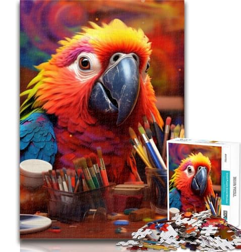 1000 Teile für Teenager, Papageien-Puzzle, 1000 Teile für Teenager, dekomprimierendes intellektuelles Lernspielzeug, tolle Geschenke und Spielzeuge, 26x38cm 1000 Teile für Teenager, Papageien-Puzzle, 1000 Teile für Teenager, dekomprimierendes intellektuelles Lernspielzeug, tolle Geschenke und Spielzeuge, 26x38cm von GOIUYTGM