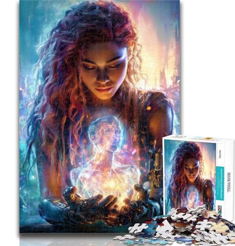 1000 Teile für Teenager, Traumfrauen-Puzzle, 1000 Teile für Erwachsene, für Erwachsene und ab 14 Jahren, 75x50cm 1000 Teile für Teenager, Traumfrauen-Puzzle, 1000 Teile für Erwachsene, für Erwachsene und ab 14 Jahren, 75x50cm von GOIUYTGM