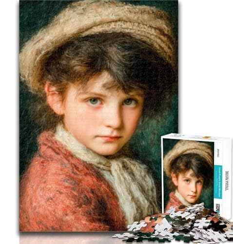 1000 Teile für Teenager, Wütender Kleiner Junge, 1000-teiliges Puzzle für Erwachsene und Teenager, Lernspiel für Geburtstag, Weihnachten für und ab 14 Jahren, 26x38cm von GOIUYTGM