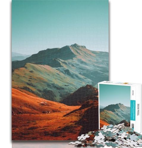 1000 Teile für Teenager, wunderschöne Berge, Puzzle, 1000 Teile für Erwachsene, Spielzeug, Lernspiele, Stressabbau, Künstlersammlung, bildende Kunst, 75x50cm 1000 Teile für Teenager, wunderschöne Berge, Puzzle, 1000 Teile für Erwachsene, Spielzeug, Lernspiele, Stressabbau, Künstlersammlung, bildende Kunst, 75x50cm von GOIUYTGM