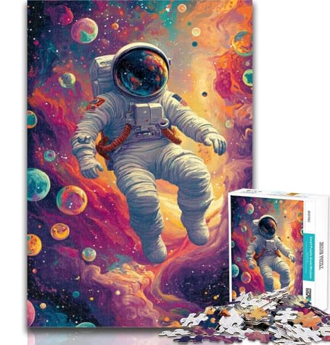 1000-teiliges Astronauten-Puzzle für Teenager, 1000 Teile, pädagogisches Spielzeug zum Stressabbau, tolle Geschenke und Spielzeuge, 50x75cm von GOIUYTGM