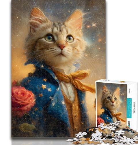 1000-teiliges Puzzle, Der Kleine Prinz, Hunde-Puzzle, 1000 Teile für Teenager, Lernspiel, Herausforderungsspielzeug für Frauen und Männer, 50x75cm 1000-teiliges Puzzle, Der Kleine Prinz, Hunde-Puzzle, 1000 Teile für Teenager, Lernspiel, Herausforderungsspielzeug für Frauen und Männer, 50x75cm von GOIUYTGM