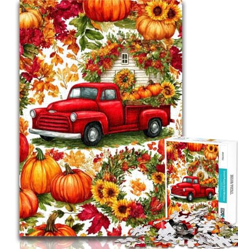 1000-teiliges Puzzle, Halloween-Autos, 1000-teiliges Puzzle für Erwachsene, Geschenke, Lernspielzeug und Spiele für Erwachsene und Jugendliche, 26x38cm von GOIUYTGM