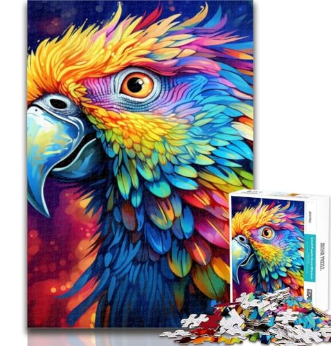 1000-teiliges Puzzle, Papagei, Puzzle für Erwachsene, 1000 Teile, Trainieren Sie Ihr Gehirn und Ihre Hände, Geburtstagsgeschenk, Geschenke, 26x38cm 1000-teiliges Puzzle, Papagei, Puzzle für Erwachsene, 1000 Teile, Trainieren Sie Ihr Gehirn und Ihre Hände, Geburtstagsgeschenk, Geschenke, 26x38cm von GOIUYTGM