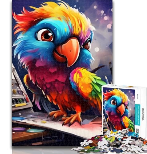 1000-teiliges Puzzle, Papagei, Puzzle für Erwachsene, 1000 Teile, Trainieren Sie Ihr Gehirn und Ihre Hände, Geburtstagsgeschenk, Geschenke, 26x38cm 1000-teiliges Puzzle, Papagei, Puzzle für Erwachsene, 1000 Teile, Trainieren Sie Ihr Gehirn und Ihre Hände, Geburtstagsgeschenk, Geschenke, 26x38cm von GOIUYTGM