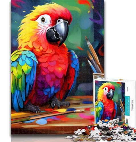 1000-teiliges Puzzle, Papagei, Puzzle für Erwachsene, 1000 Teile, Trainieren Sie Ihr Gehirn und Ihre Hände, Geburtstagsgeschenk, Geschenke, 26x38cm 1000-teiliges Puzzle, Papagei, Puzzle für Erwachsene, 1000 Teile, Trainieren Sie Ihr Gehirn und Ihre Hände, Geburtstagsgeschenk, Geschenke, 26x38cm von GOIUYTGM