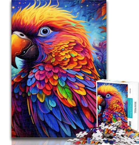 1000-teiliges Puzzle, Tiere, Vögel, Papageien, 1000-teiliges Puzzle für Erwachsene und Jugendliche, Spielzeug, Lernspiele, Stressabbau, Künstlersammlung, Bildende Kunst, 50x75cm 1000-teiliges Puzzle, Tiere, Vögel, Papageien, 1000-teiliges Puzzle für Erwachsene und Jugendliche, Spielzeug, Lernspiele, Stressabbau, Künstlersammlung, Bildende Kunst, 50x75cm von GOIUYTGM