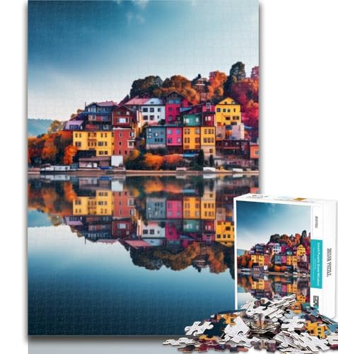 1000-teiliges Puzzle, italienische Küstenlandschaft, 1000-teiliges Puzzle für Erwachsene, Spielzeug, Lernspiele, Stressabbau, tolle Geschenke und Spielzeuge, 50x75cm 1000-teiliges Puzzle, italienische Küstenlandschaft, 1000-teiliges Puzzle für Erwachsene, Spielzeug, Lernspiele, Stressabbau, tolle Geschenke und Spielzeuge, 50x75cm von GOIUYTGM