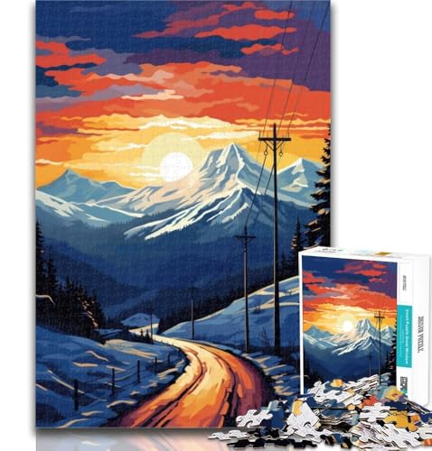 1000-teiliges Puzzle, wunderschöne Aurora Borealis-Puzzles für Teenager, 1000 Teile, Lernspielzeug ganze Familie, 50x75cm 1000-teiliges Puzzle, wunderschöne Aurora Borealis-Puzzles für Teenager, 1000 Teile, Lernspielzeug ganze Familie, 50x75cm von GOIUYTGM
