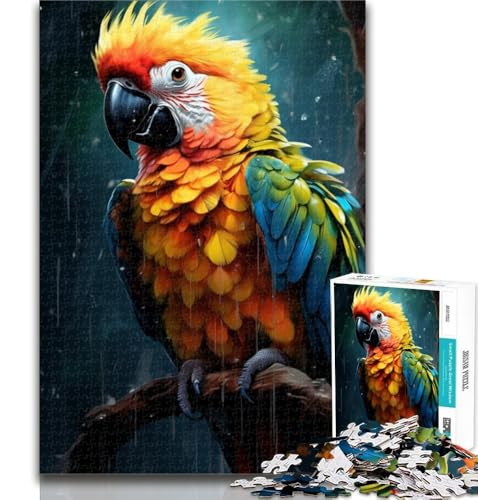 1000-teiliges Puzzle, wunderschönes Papageien-Puzzle für Teenager, 1000 Teile, Spielzeug, Lernspiele, Stressabbau, Eltern-Kind-Interaktion, 50x75cm 1000-teiliges Puzzle, wunderschönes Papageien-Puzzle für Teenager, 1000 Teile, Spielzeug, Lernspiele, Stressabbau, Eltern-Kind-Interaktion, 50x75cm von GOIUYTGM